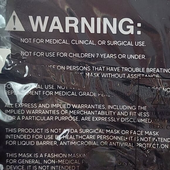 Foco NFL Dallas Cowboys Adjustable Poly Cotton Youth Mask 2pk Different Patterns - Picture 16 of 16